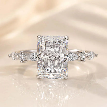 Radiant Cut Engagement Ring For Women