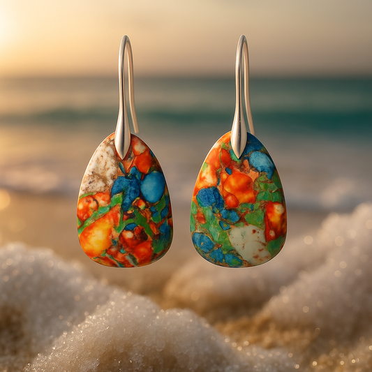 Aristea â€“ Tropical Multicolor Earrings