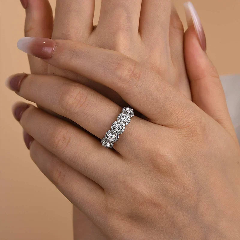 Five Stone Anniversary Ring