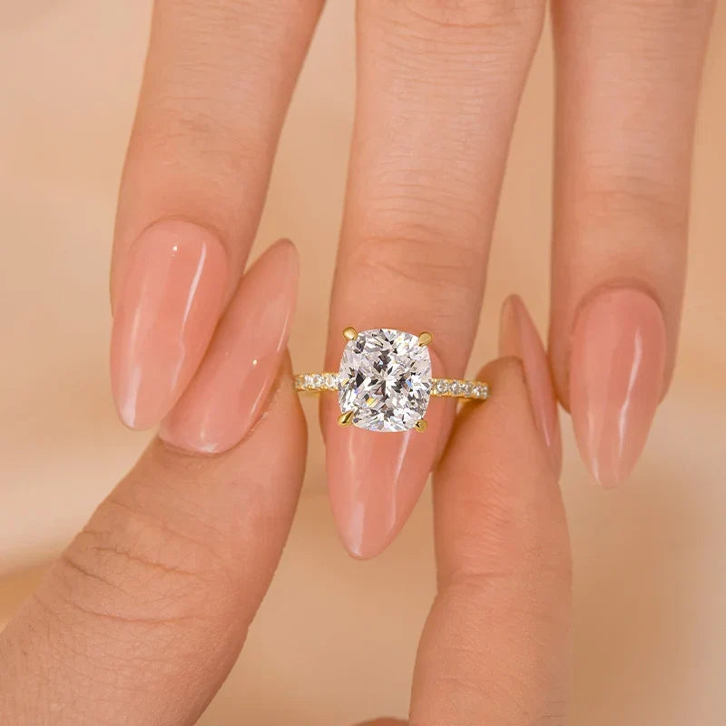 Cushion Cut Engagement Ring