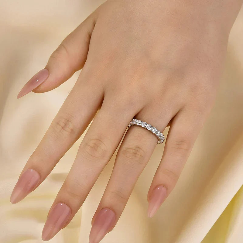Eternity Round Cut Diamond Ring