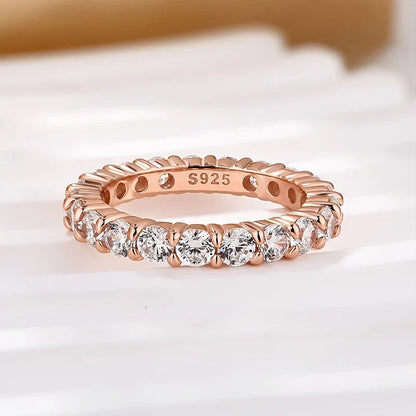 Eternity Round Cut Diamond Ring