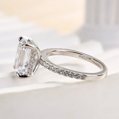 Classic Emerald Cut Engagement Ring