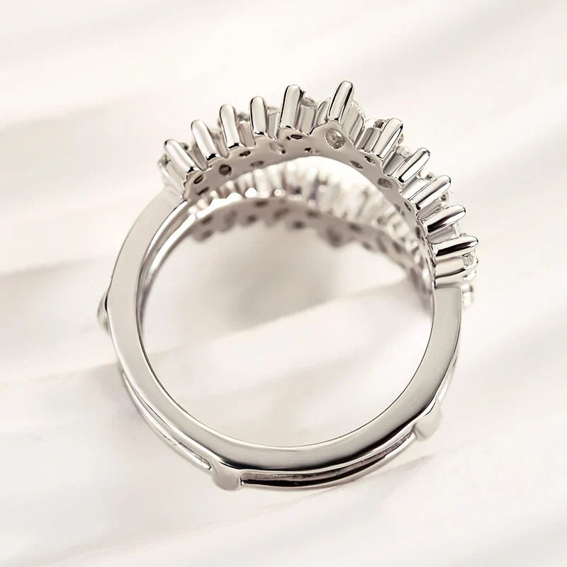 Crown Stackable Wedding Ring