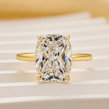 Cushion Cut Everyday Engagement Ring