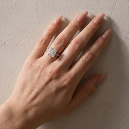 Radiant Cut Engagement Ring for Women