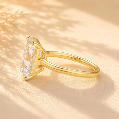 Emerald Cut Classic Engagement Ring