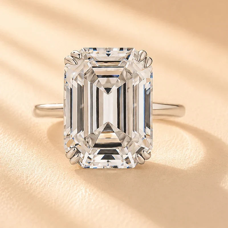Emerald Cut Classic Engagement Ring