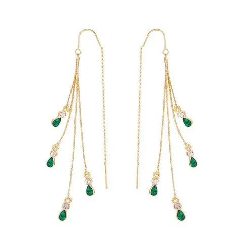 Calista Moreau Tassel Earrings