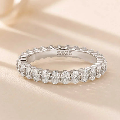 Oval Cut Wedding Ring For Women
