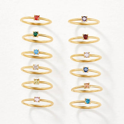 Unique Birthstone Rings