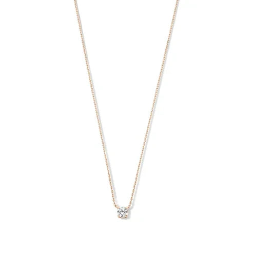 ClÃ©a Moissanite Stone Necklace