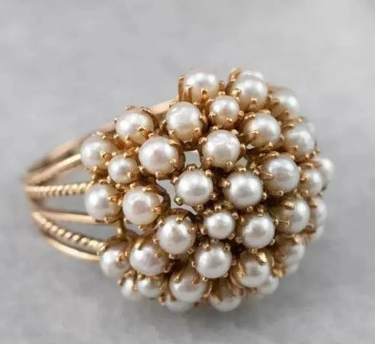 Inlaid pearls ing