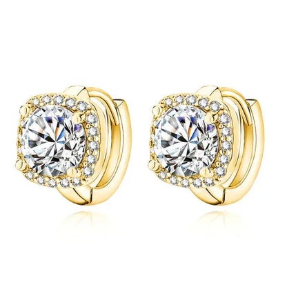 Nadine square earrings