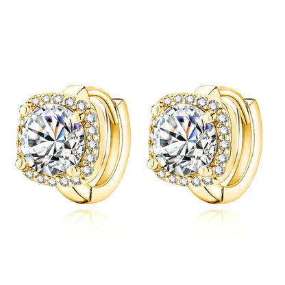 Nadine square earrings