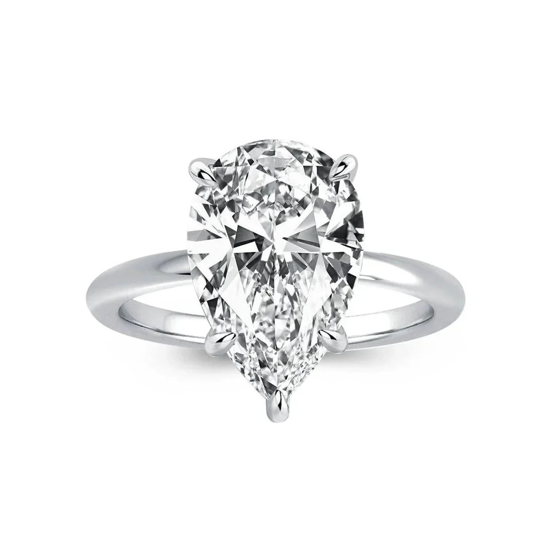 Classic Pear Cut Engagement Ring for Women