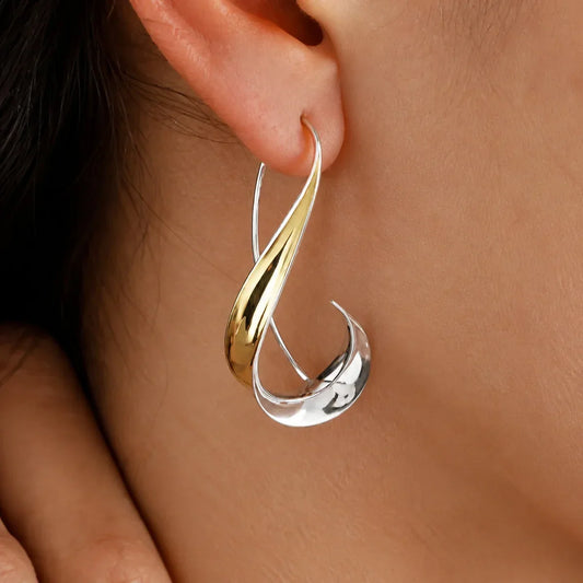 Refined Timeless Gold Earrings